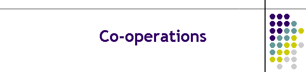 Co-operations